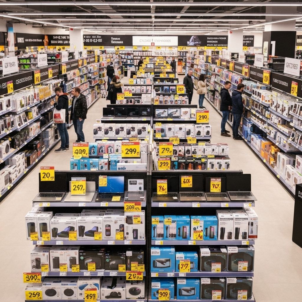 Various electronic devices on sale
