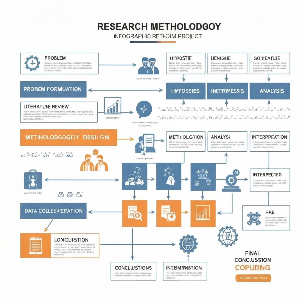 Diagram illustrating research methodology